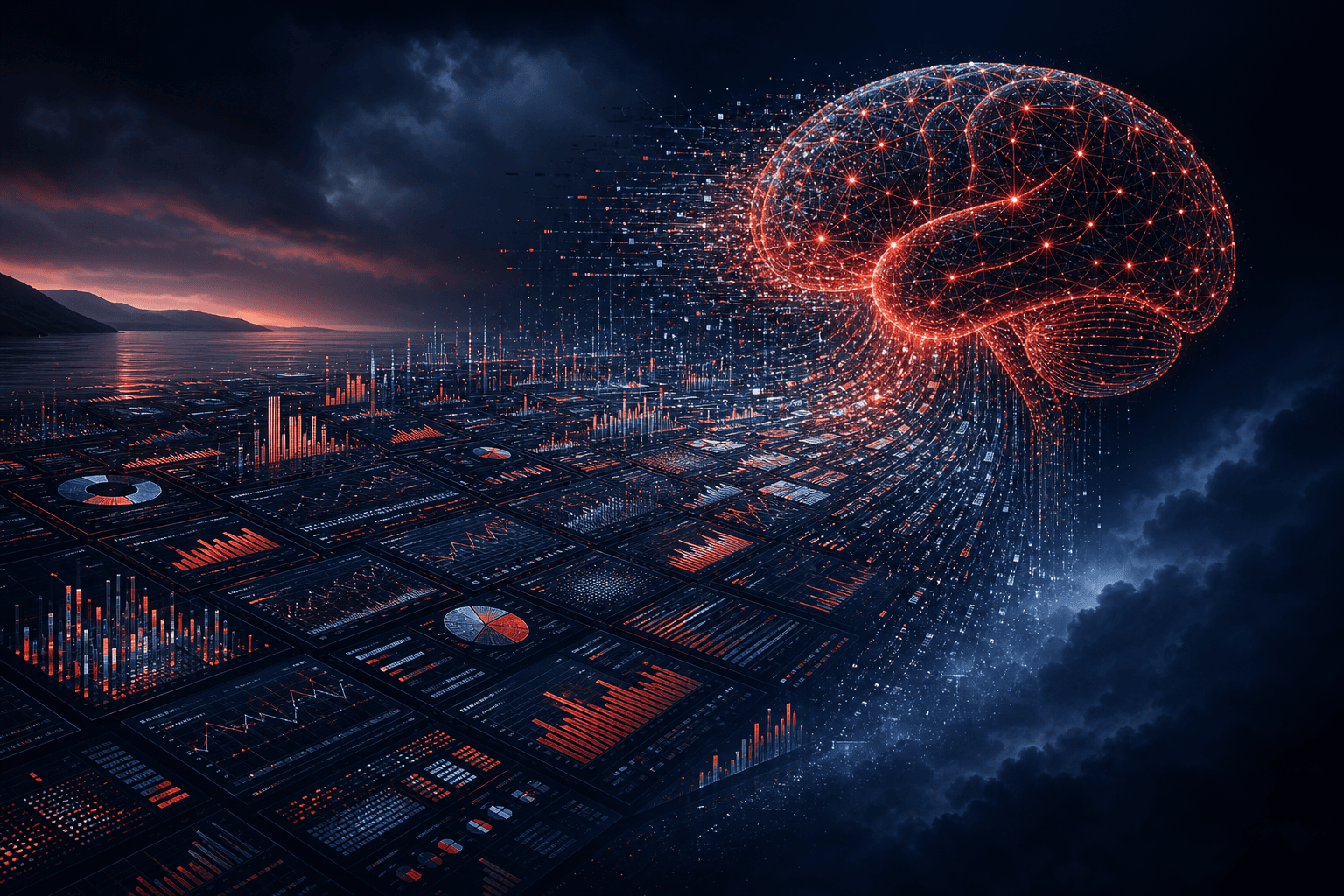 دریاچهٔ دادهٔ درخشان که به مغز هوش مصنوعی تبدیل می‌شود؛ نماد ارزش‌گذاری Databricks